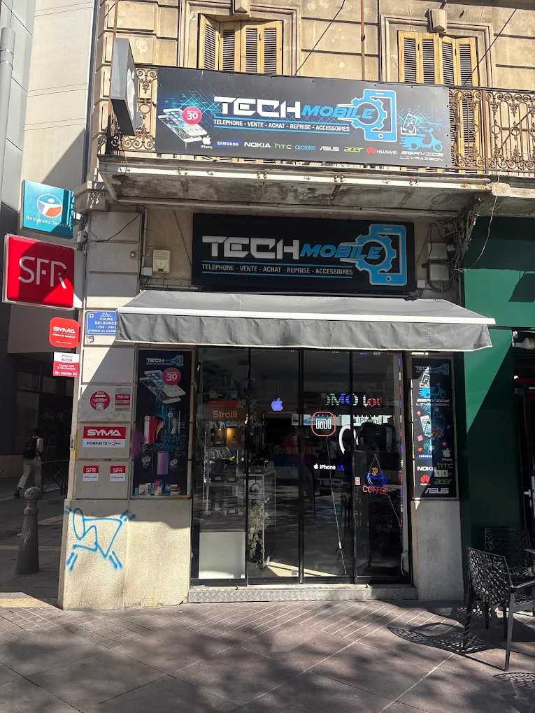 Logo Tech Mobile - réparateur téléphone Marseille