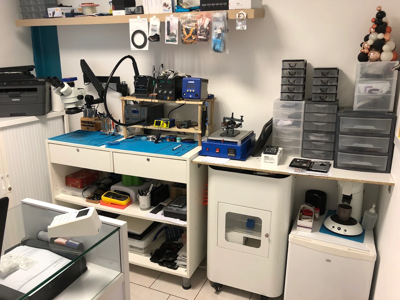 Photo atelier L’atelier de réparation Monkey Smartphone - Bayonne